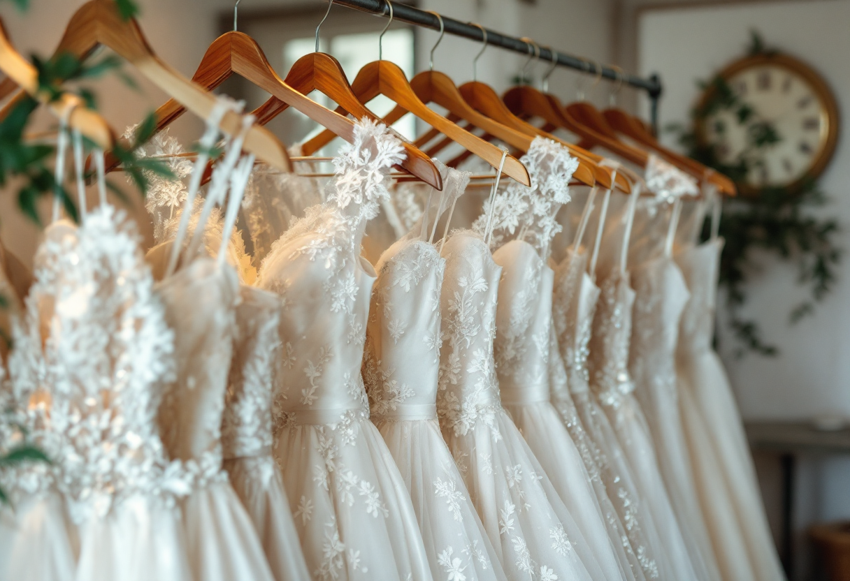 Abiti da sposa eleganti in atelier a Treviso