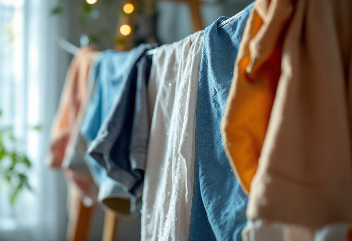 Trucchi per asciugare il bucato in inverno