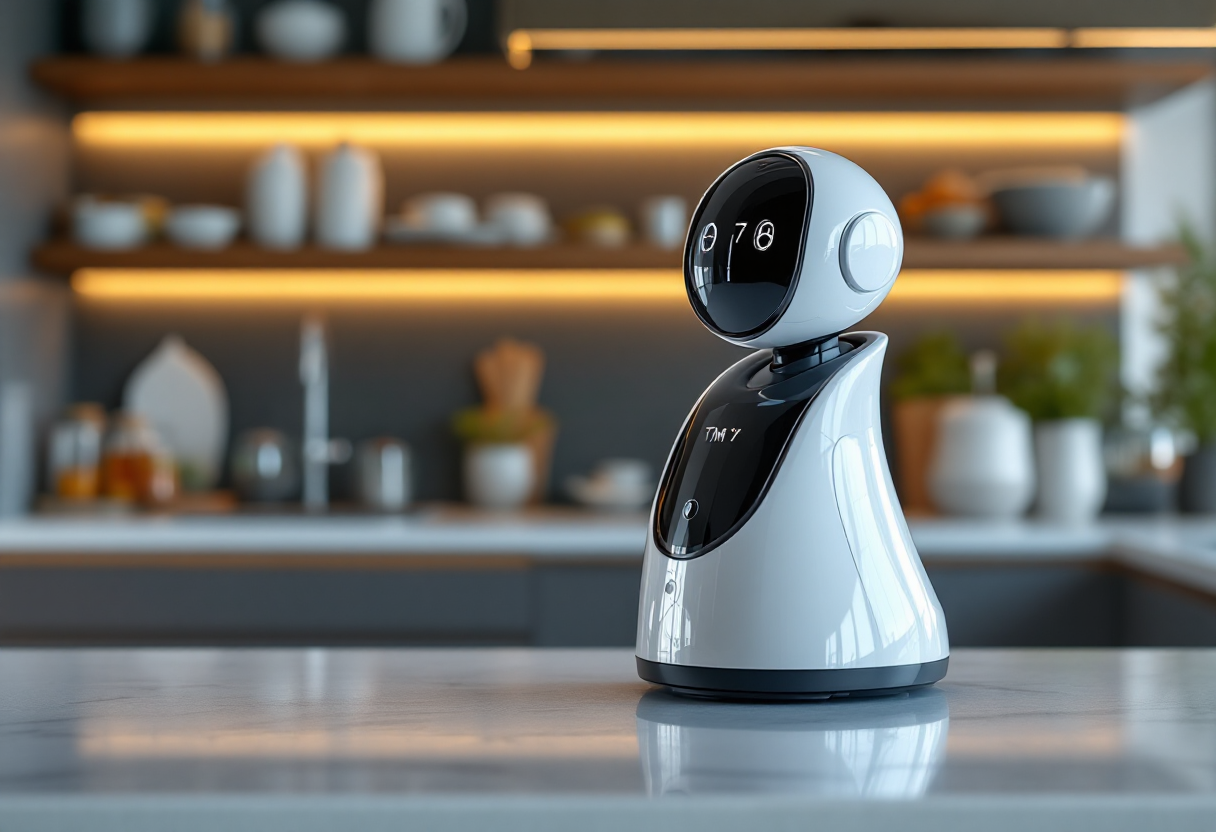 Bimby TM7 in azione nella cucina moderna