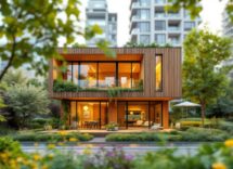 Esempio di bioedilizia con materiali ecologici