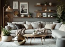 Esempio di arredamento con caos organizzato