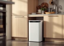 Cestino intelligente Ikea in un ambiente moderno