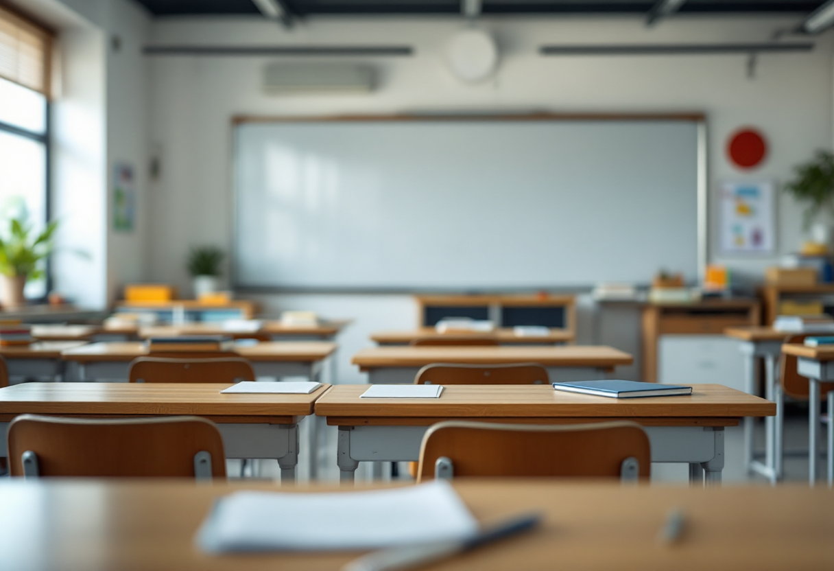 Insegnante gestisce il caos in aula con strategie efficaci