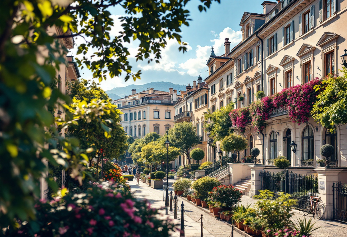 Grafico del mercato immobiliare italiano nel 2025