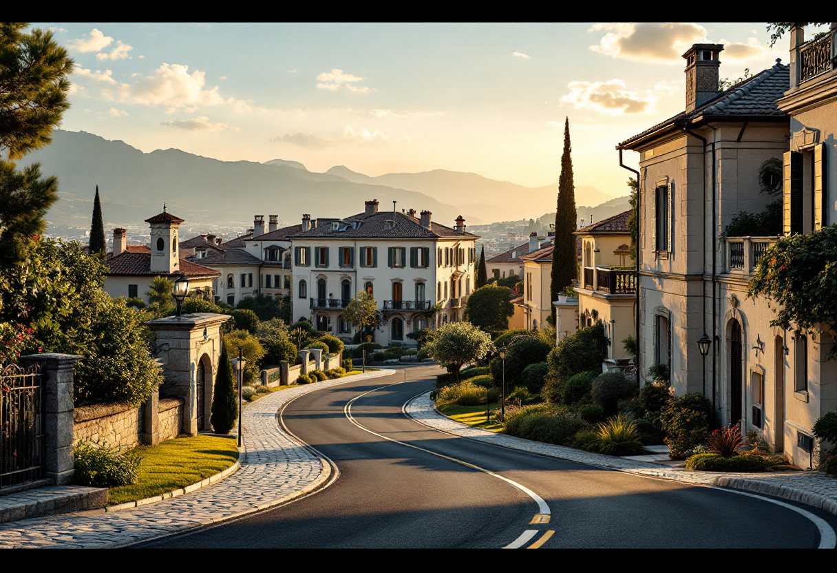 Grafico delle prospettive del mercato immobiliare italiano 2025