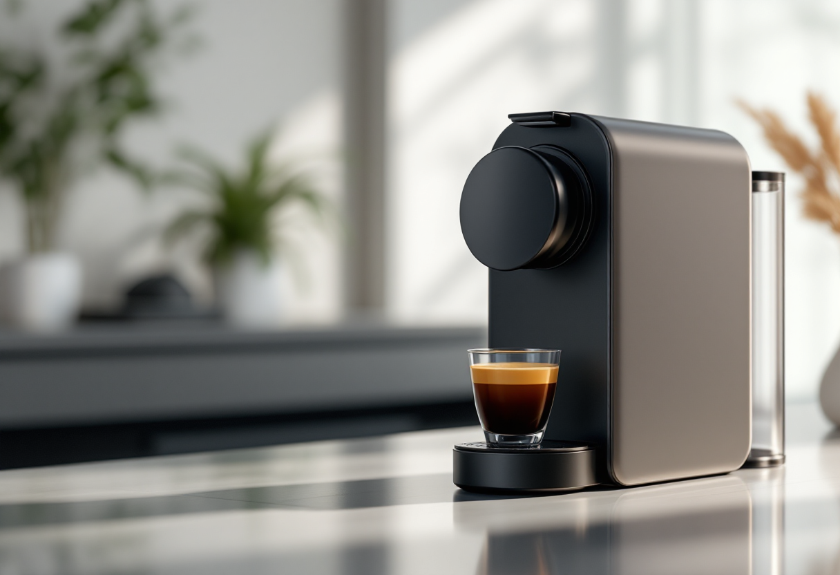 Xiaomi Mijia Capsule Coffee Maker S1 in azione