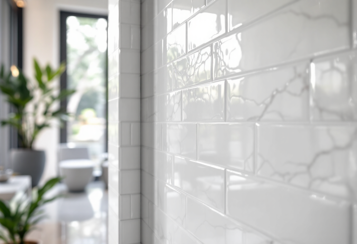 Fughe della doccia pulite con metodi naturali