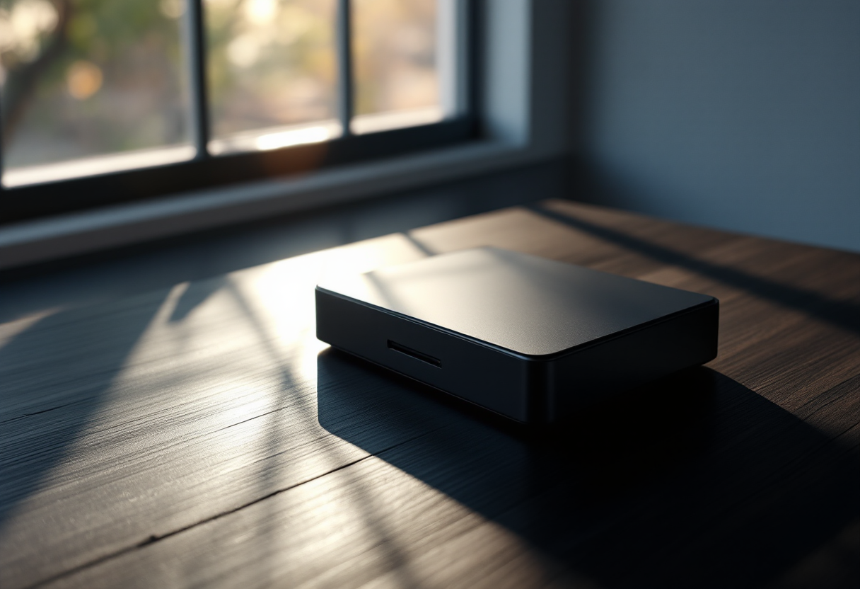 Immagine di un SSD NVMe con prestazioni elevate
