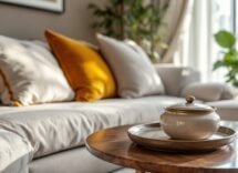 Immagine di una casa ordinata con strategie di pulizia