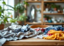 Immagine di abiti upcycled creativi e sostenibili