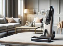 Aspirapolvere portatile Baseus A3 Lite in azione