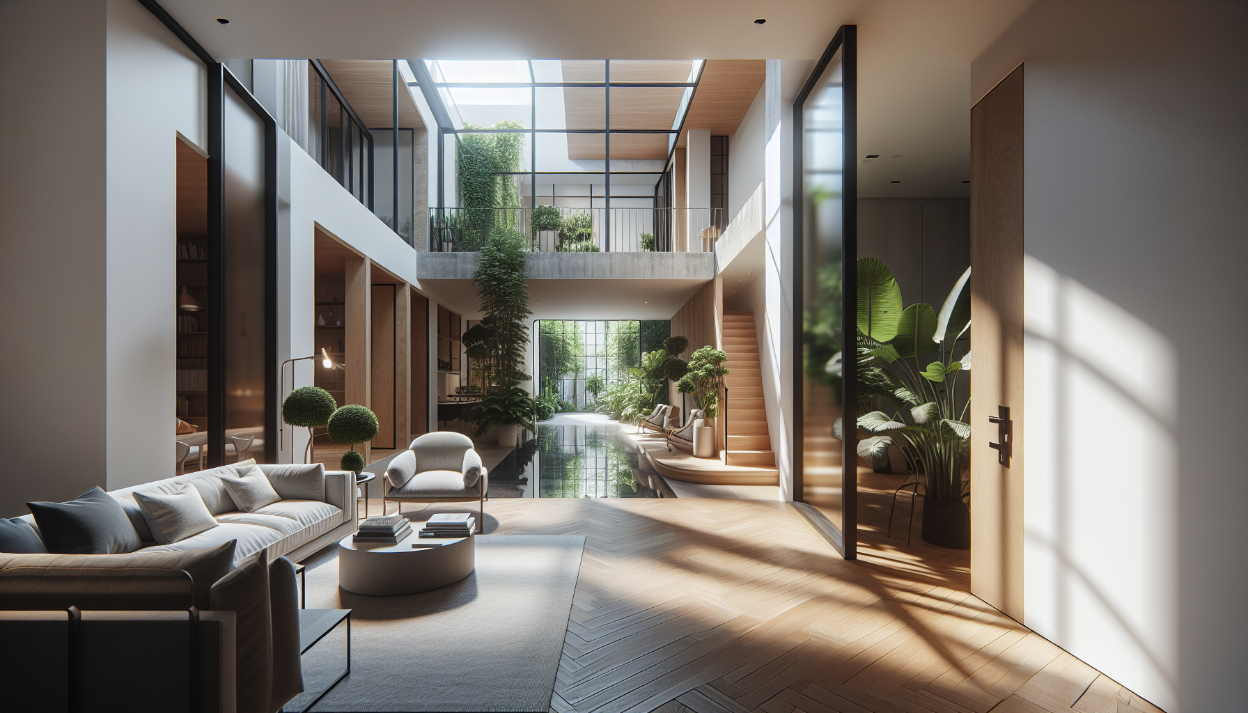 Immagine di una casa rinnovata dopo il decluttering primaverile