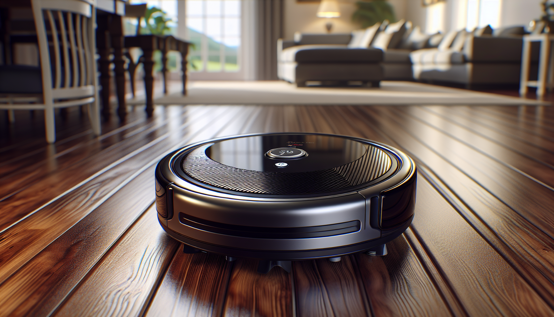 Roborock Qrevo in azione su un pavimento pulito