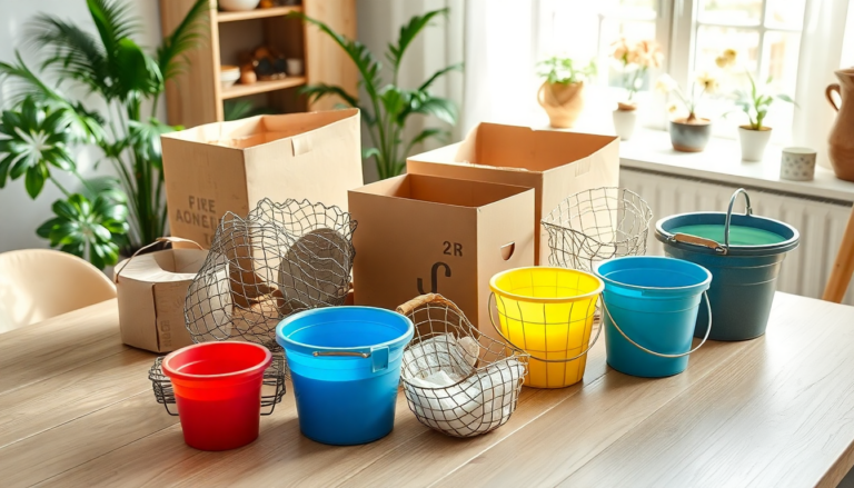 cesti fai da te come riciclare materiali per decorare la tua casa 1745958254