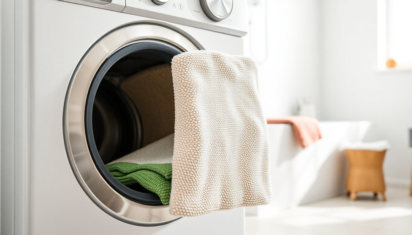 come lavare i tappetini da bagno senza danneggiare la lavatrice 1745705364
