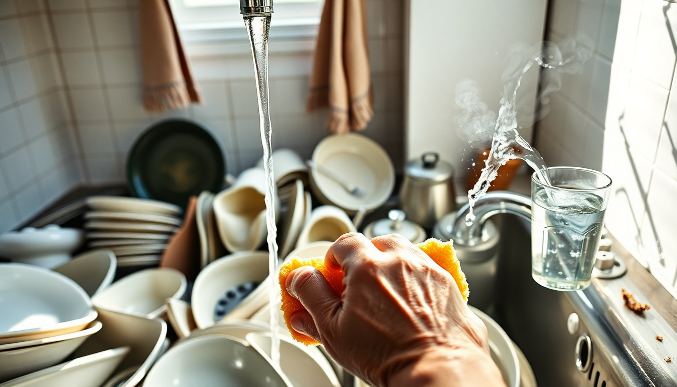 acqua calda o fredda scopri quale scegliere per lavare i piatti 1747790729