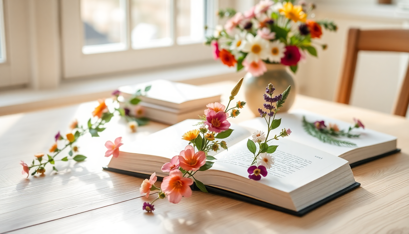 come realizzare segnalibri eleganti con fiori pressati 1746548585