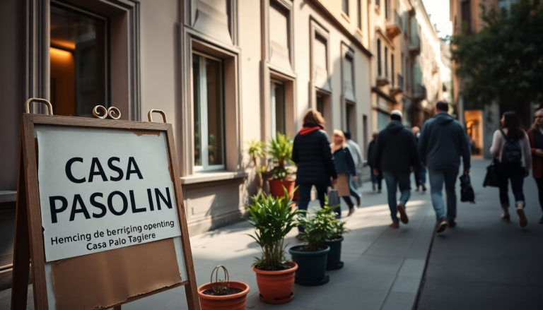 la casa di pasolini un nuovo spazio culturale a roma 1748284891