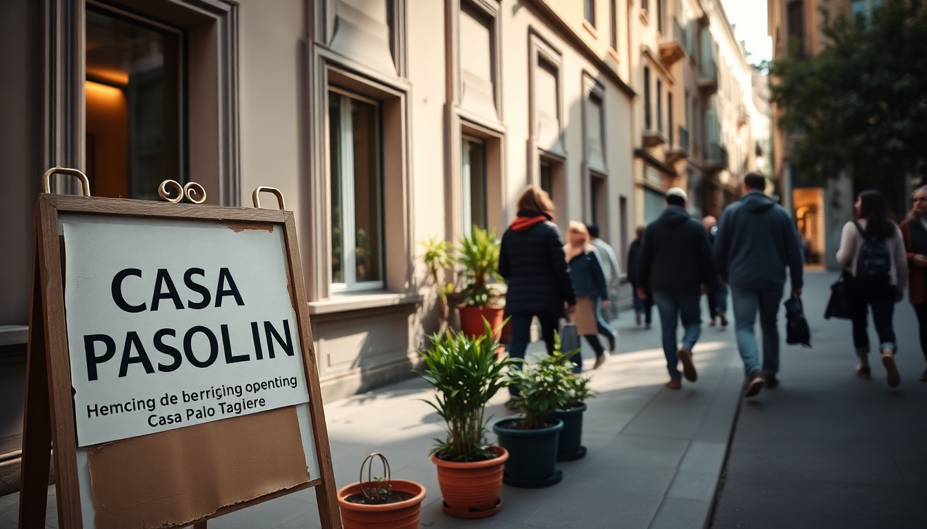 la casa di pasolini un nuovo spazio culturale a roma 1748284891