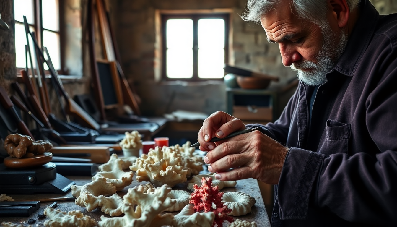 la tradizione della lavorazione del corallo in famiglia 1746409264
