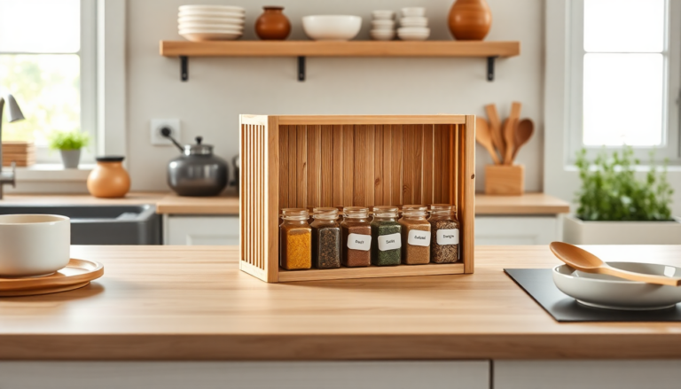 organizza la tua cucina con stile grazie a un porta spezie in bambu 1746182049