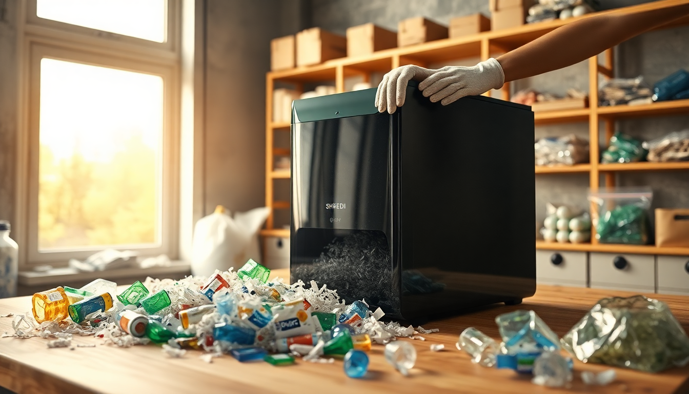 rivoluzionare il riciclo della plastica con shredii 1751404568
