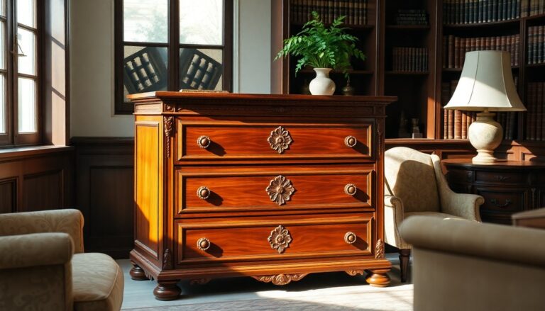 cassettone neorinascimentale in noce con intagli da restaurare un pezzo unico da valorizzare 1762454866