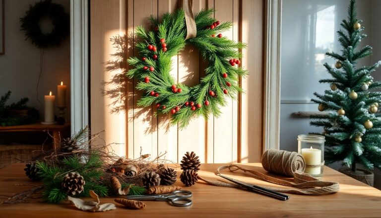 come realizzare una ghirlanda di natale elegante con materiali riciclati 1766254907