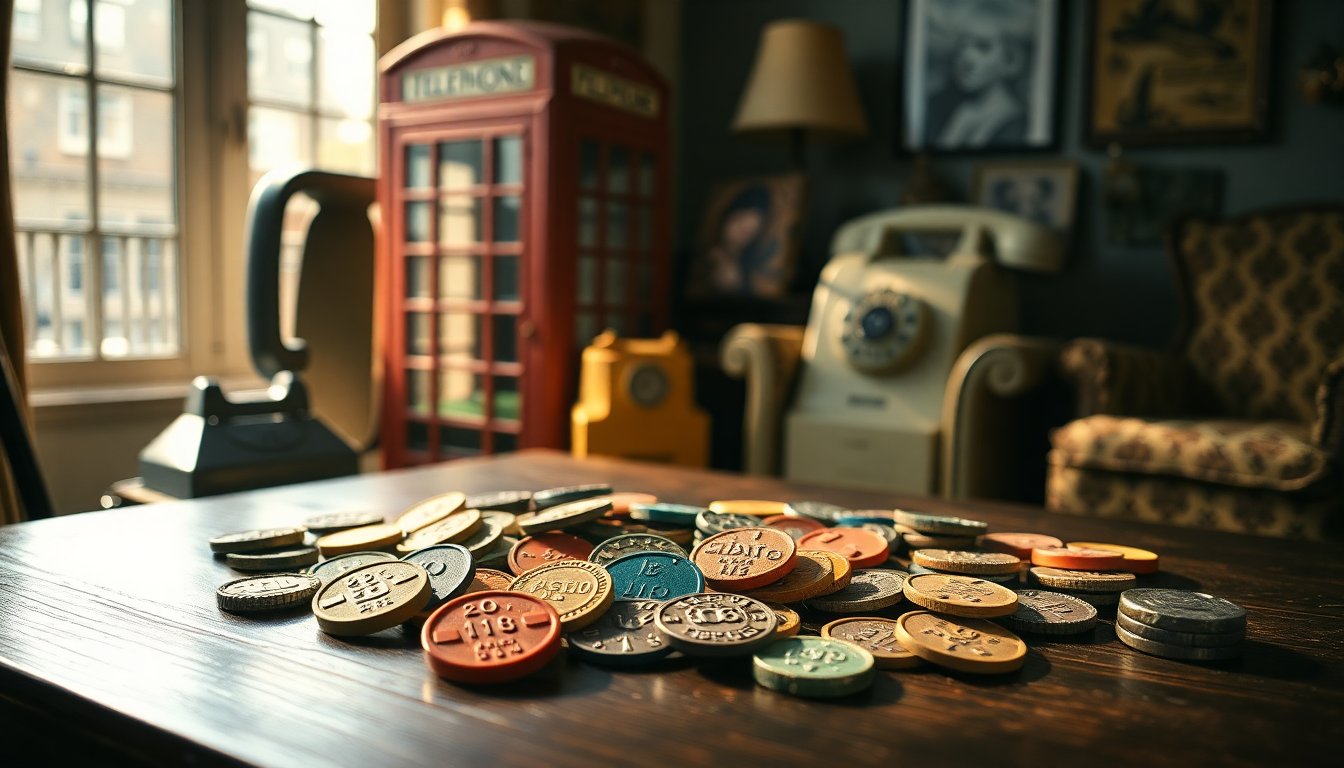 gettoni telefonici vintage degli anni 60 e 70 un tesoro imperdibile per i collezionisti 1767209061