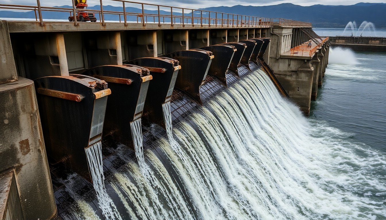 svuotamento controllato dellinvaso alla traversa di casa fiume per collaudo 1772916076