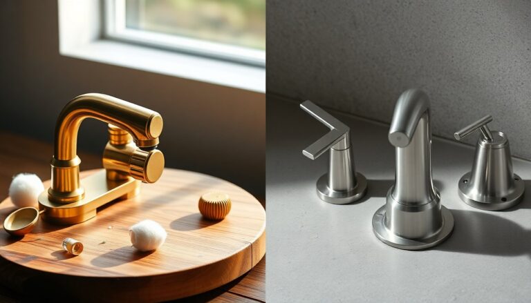 Acciaio vs ottone nei rubinetti: vantaggi e svantaggi