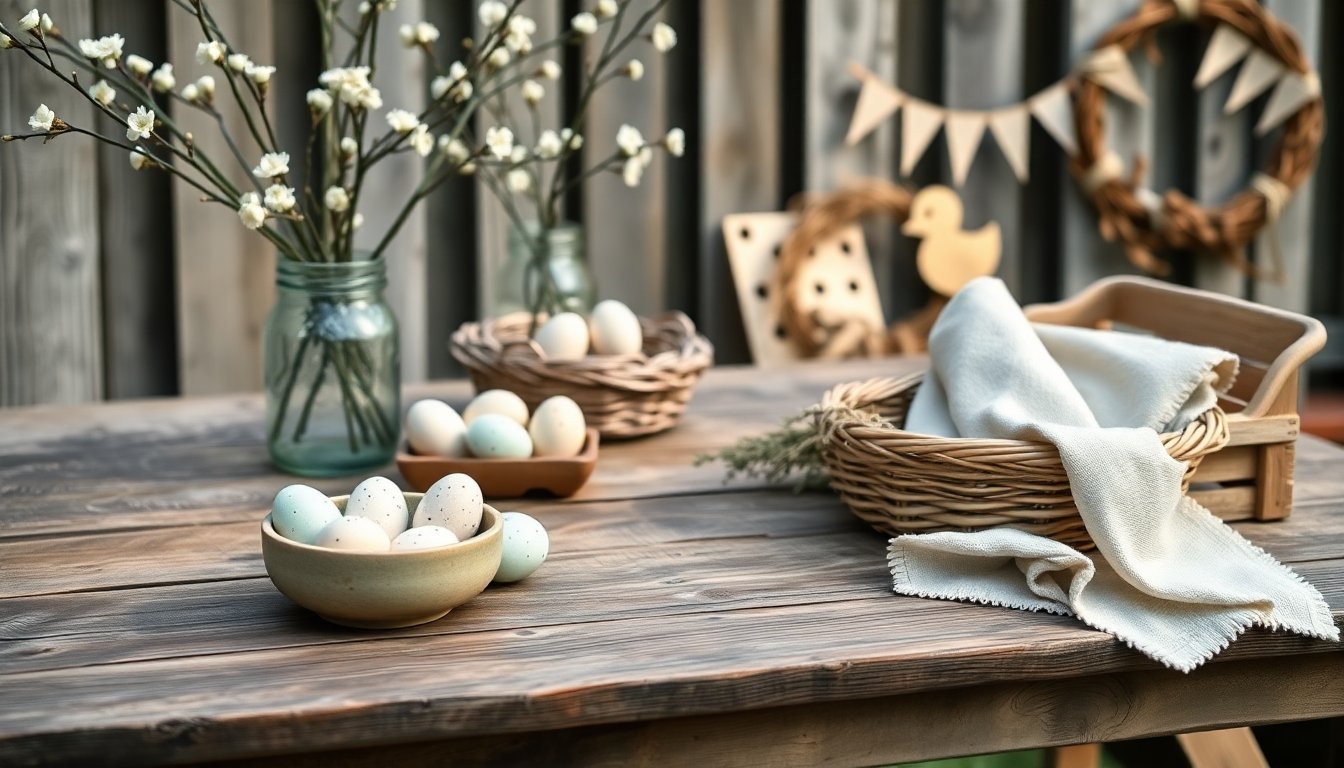 Idee per decorare il giardino a Pasqua: soluzioni fai-da-te e naturali