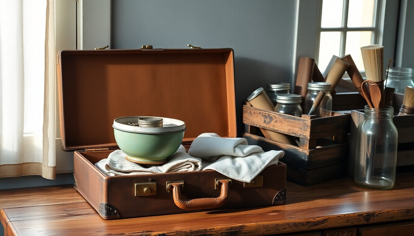 Idee pratiche per usare oggetti vintage nell'arredamento