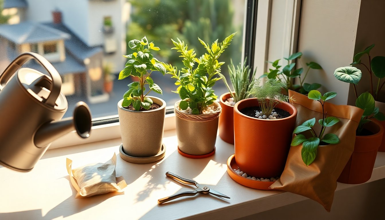 Piante per davanzale: guida pratica alle specie e alla cura