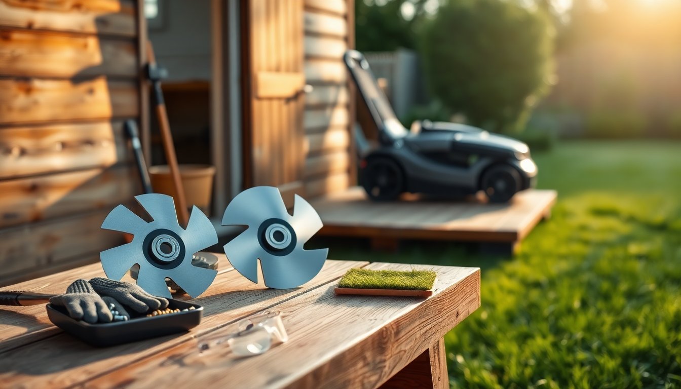 Sostituzione lame robot rasaerba Mammotion: guida pratica e risparmio