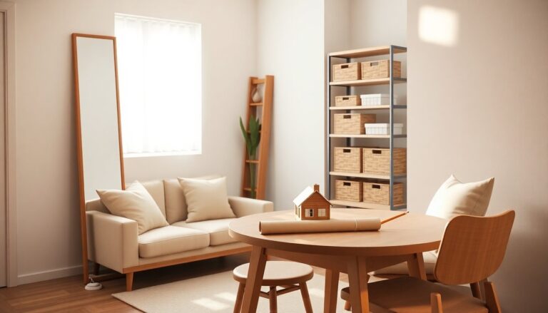 Strategie pratiche per arredare e ottimizzare una casa piccola
