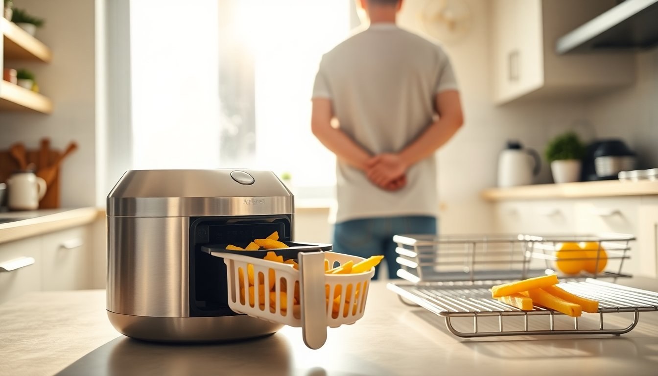 Friggitrice ad aria Cosori Iconic in acciaio e ceramica senza PFAS: perché sceglierla