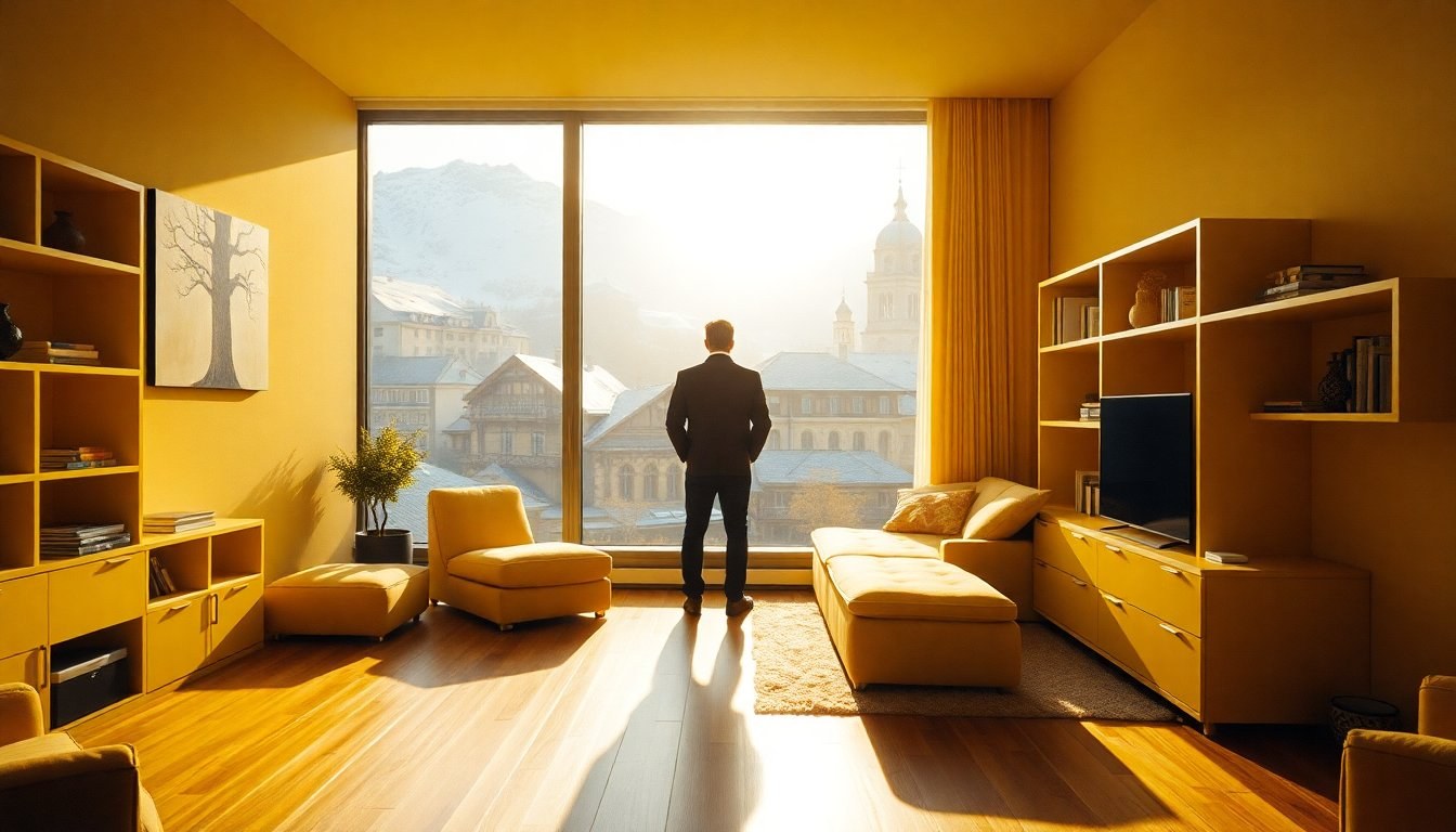 Il progetto giallo di Ico e Luisa Parisi a St. Moritz: design integrato e conservazione