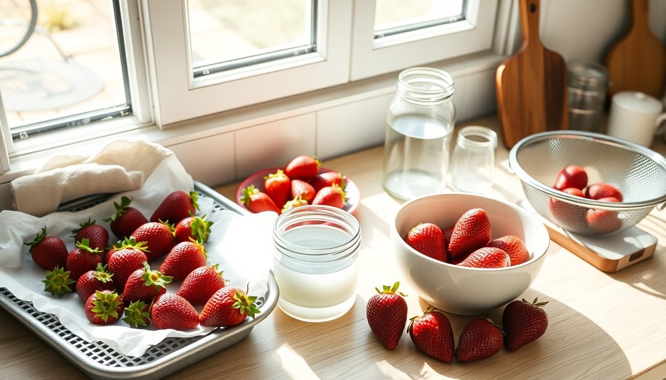 Metodi naturali per mantenere fresche le fragole oltre sette giorni