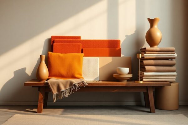 Palette calde e texture: i trend colore per interni 2026